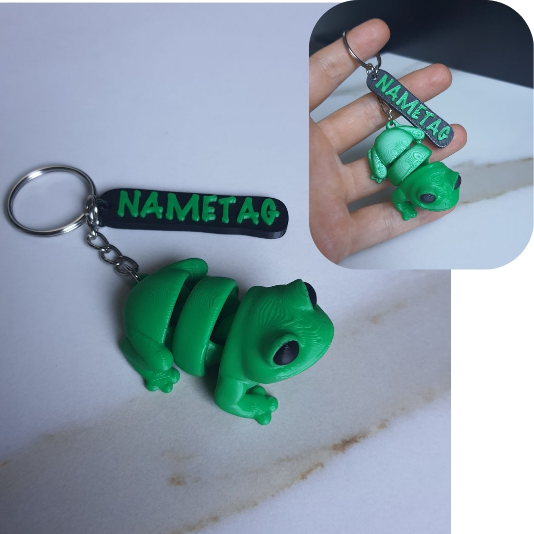 Tiny Frog & Keychain