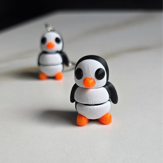 Tiny Penguin & Keychain