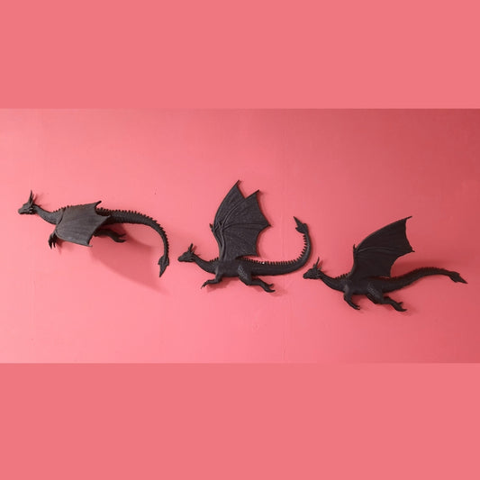 Dragon In Flight - 3D Printed Wall Decor