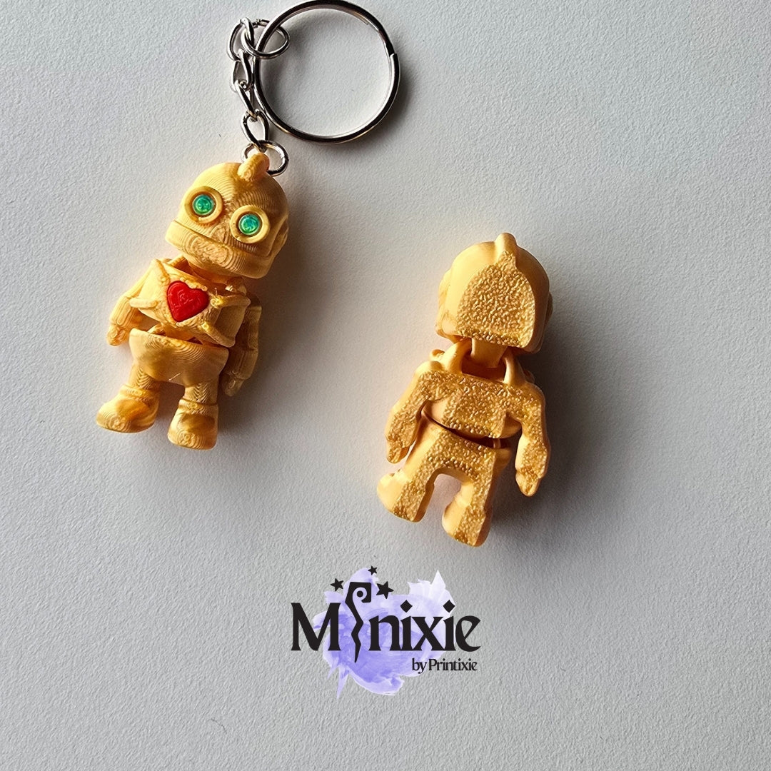 Lovebot Minixie® – Articulated Figure & Keychain
