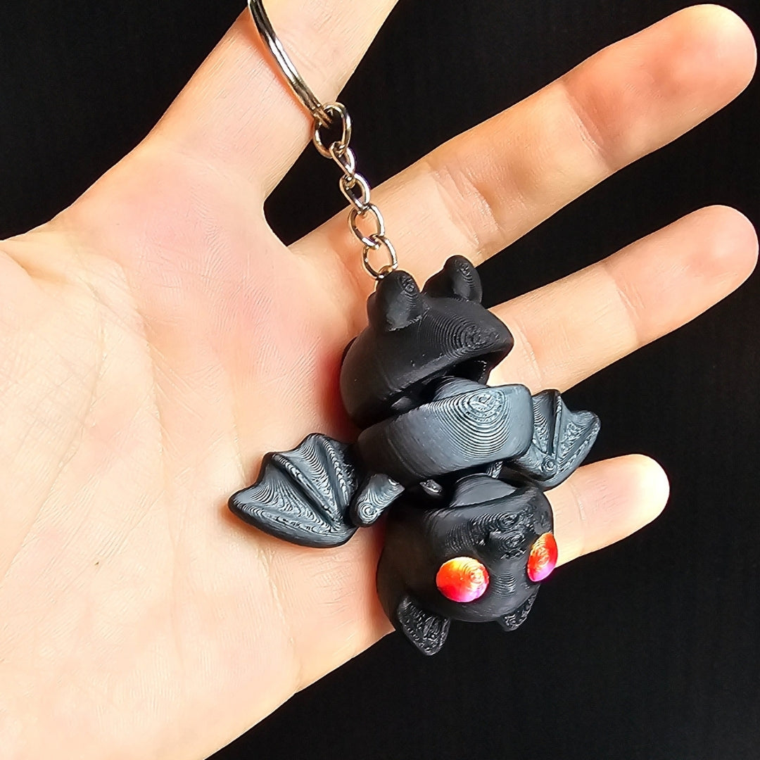 Tiny Bat & Keychain