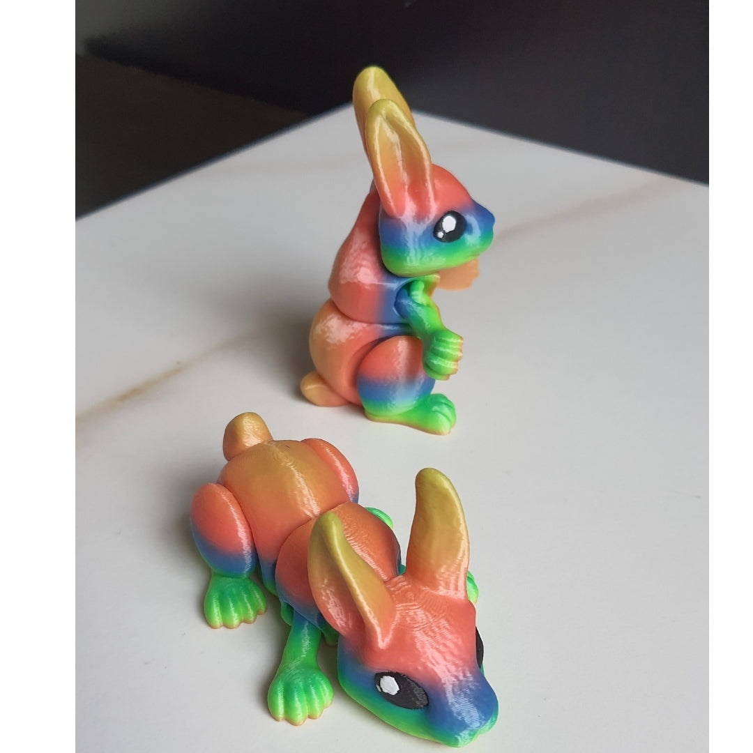 Flexi Rabbit - 3D Printed – Printixie