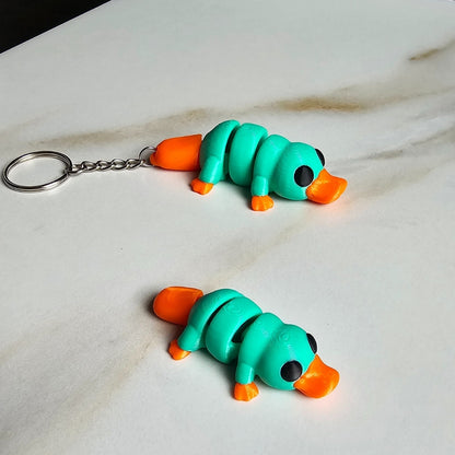 Tiny Platypus & Keychain