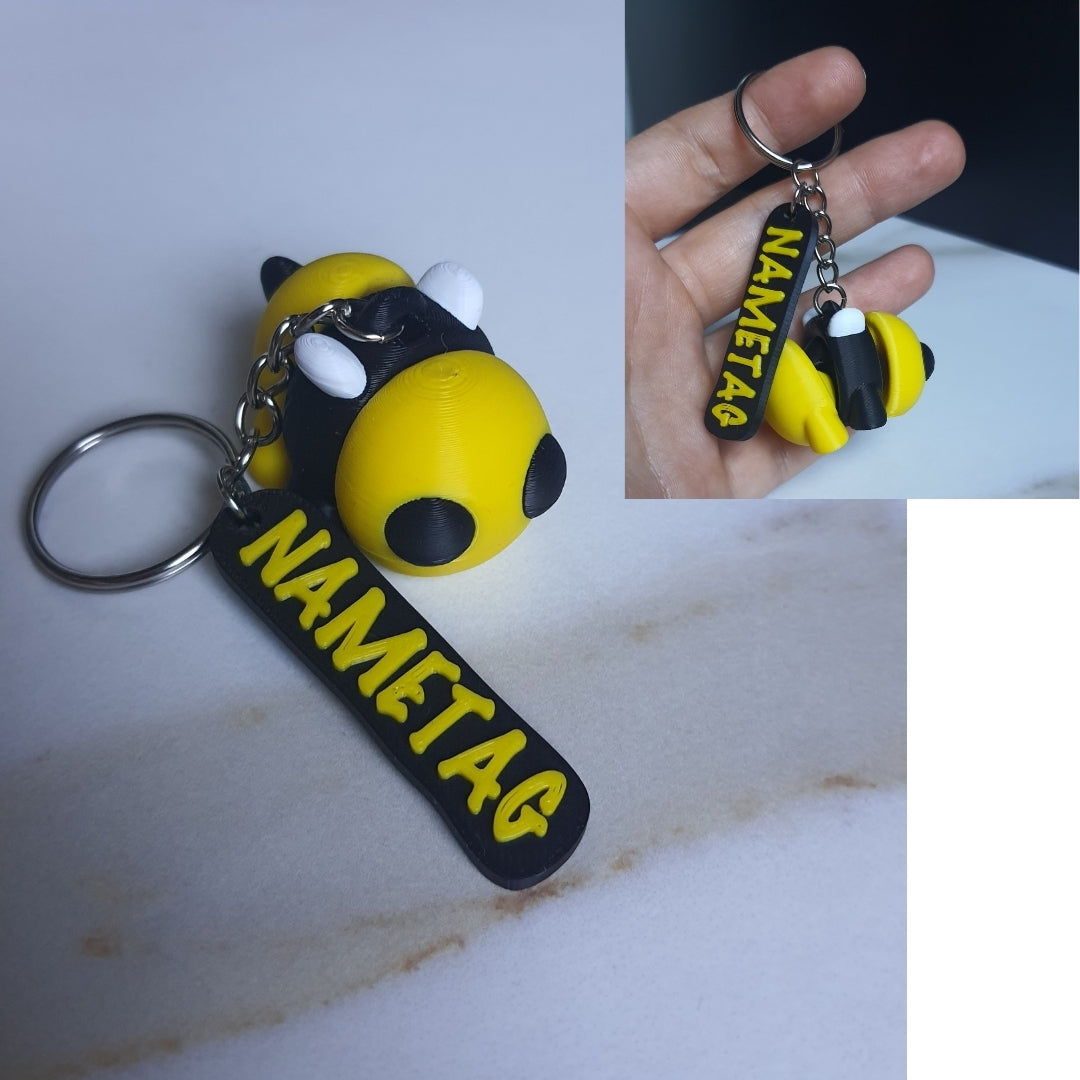 Tiny Bee & Keychain