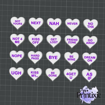 Anti-Love Clicker Caps