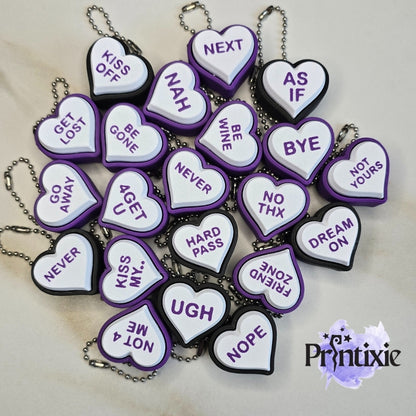 Anti-Love Clickers by Printixie