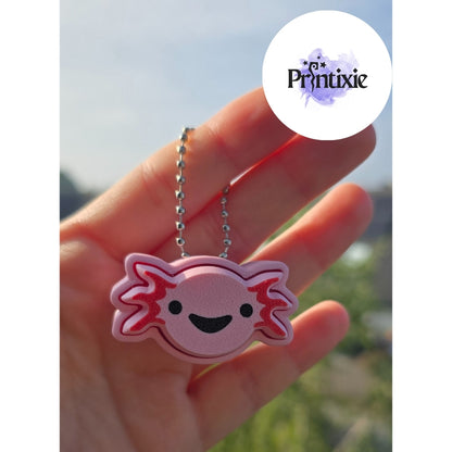 Axolotl Clicker Keychain - Printixie