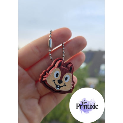 Chipmunk Clicker Keychain by Printixie