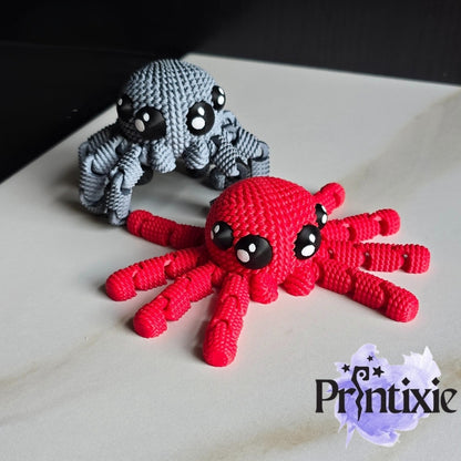 3d printed Crochet Spider