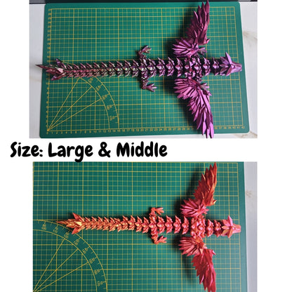 Crystal Wing Dragon Size