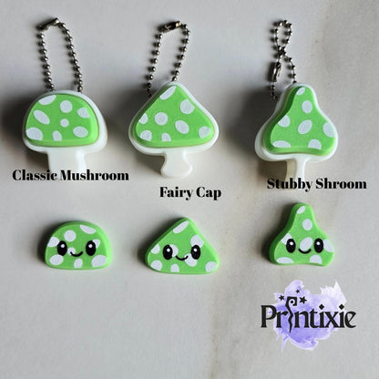 Green mushroom Clickers - Printixie