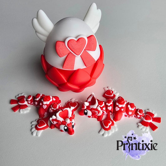 3D-geprinte draak,Flexibel Fidget Dragon speelgoedbeeldje 3D-geprinte draak,Flexibel Fidget Dragon speelgoedbeeldje