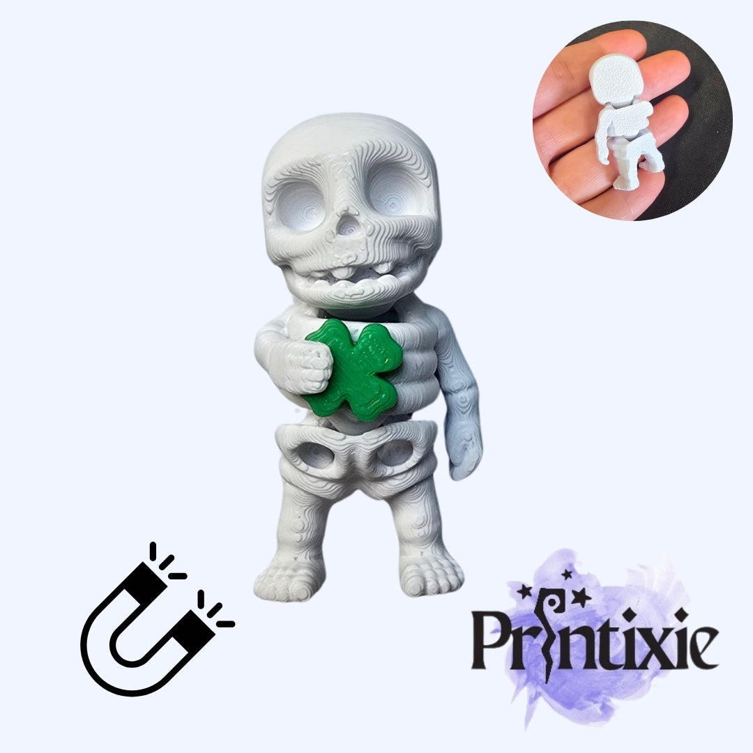 Lucky Skeleton Minixie® Magnet