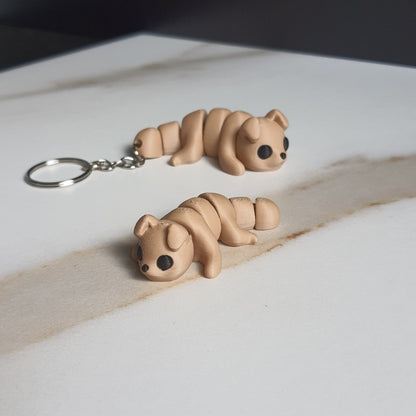 Minixie_dog and keychain
