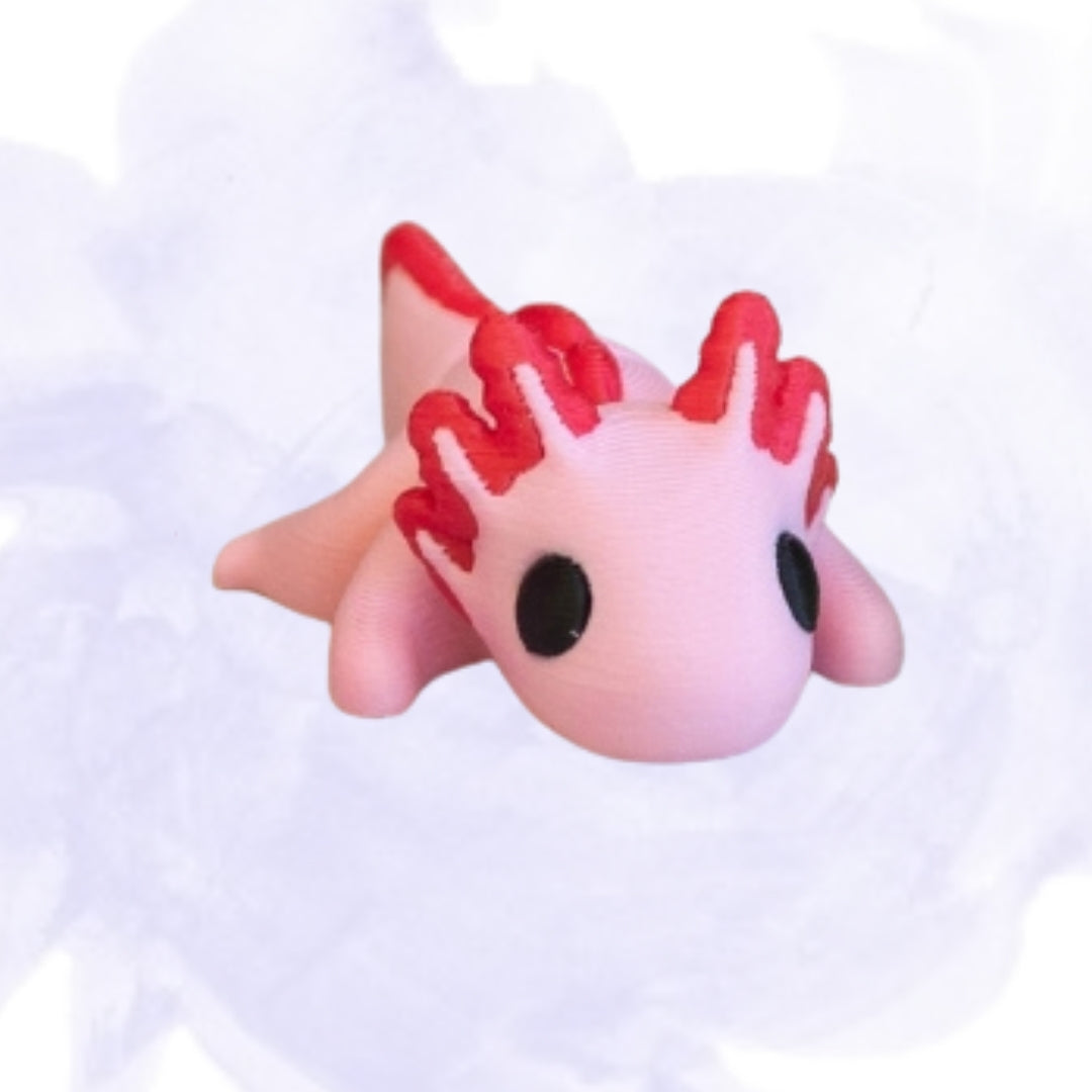 Pink Axolotl Minixie