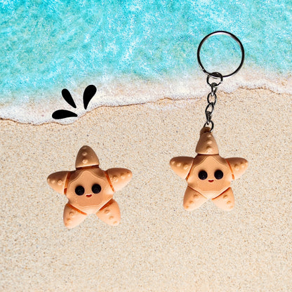 Starfish minixie and keychain