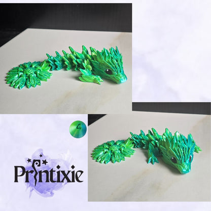 green and yellow colored Sunflower Dragon 