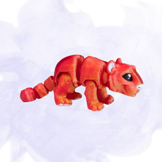 Chameleon Minixie™ –  Figuurtje & Sleutelhanger (naamlabel mogelijk)