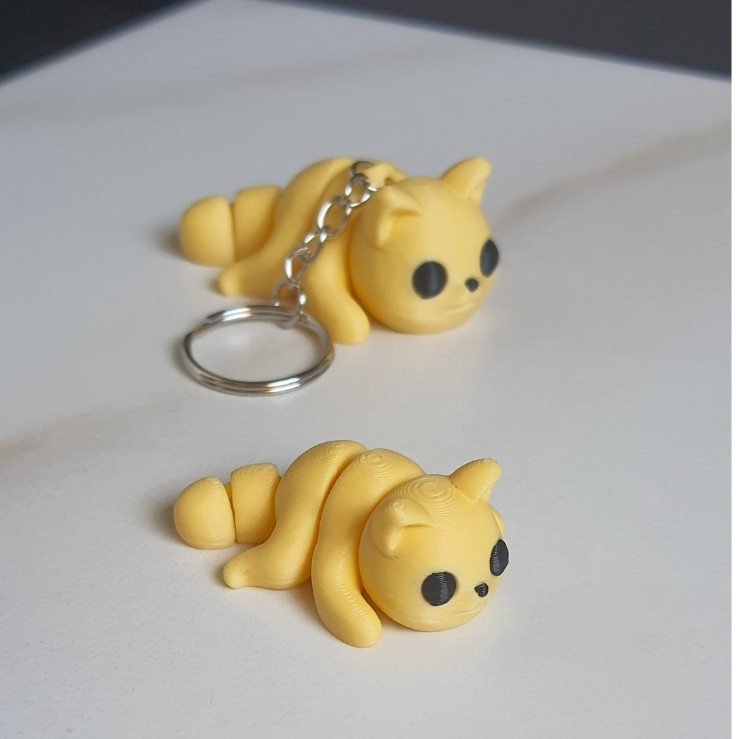 Tiny Cat & Keychain