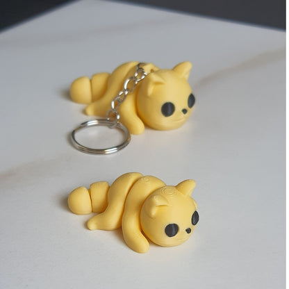 Tiny Cat & Keychain