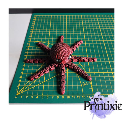 octopusCrochet_Octopus_by_Printixie Size