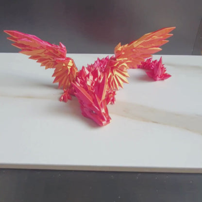 Crystal Wing Dragon - 3D Printed