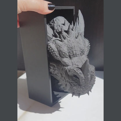 Dragon Book Nook - 3D Printed