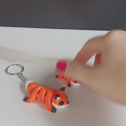 Tiny Fox & Keychain