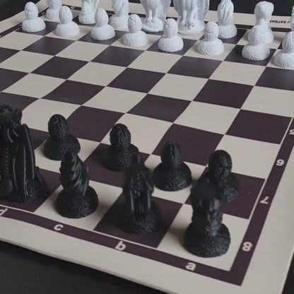 Dragon Chess Set - 3D Printed