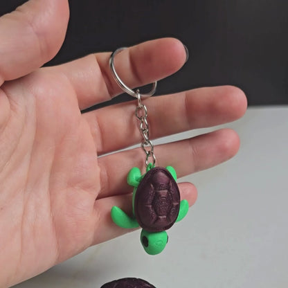 Tiny Turtle & Keychain