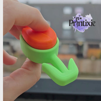 Tulip Clickers – Dutch-Inspired 3D-Printed Keychain Stress Toys