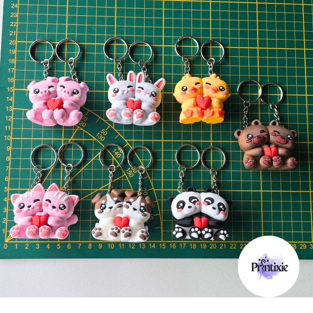 stick together keychains size